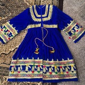 Hand made embroidered vintage coat/chapan